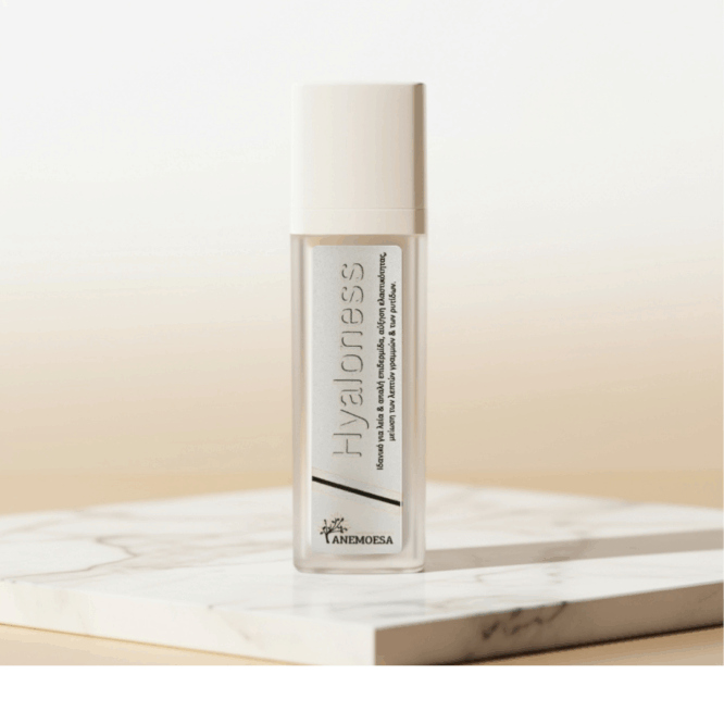 hyaloness hyaluronic acid serum by Anemoesa – υαλουρονικό serum ενυδάτωσης