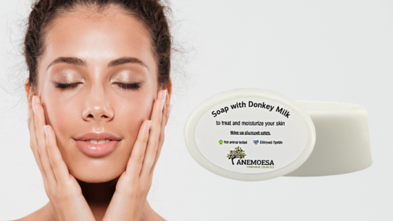 Soap with donkey milk