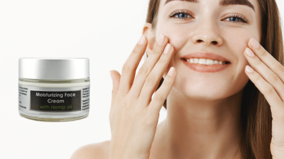 Moisturizing Face Cream with Hemp Oil (50ml)