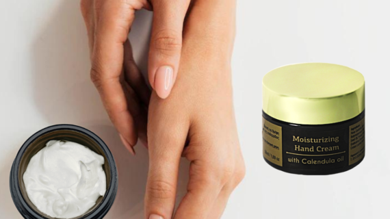 Moisturizing Hand Cream with Calendula Oil (50ml) I Anemoesa