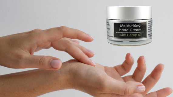 Moisturizing Hand Cream with Hemp Oil