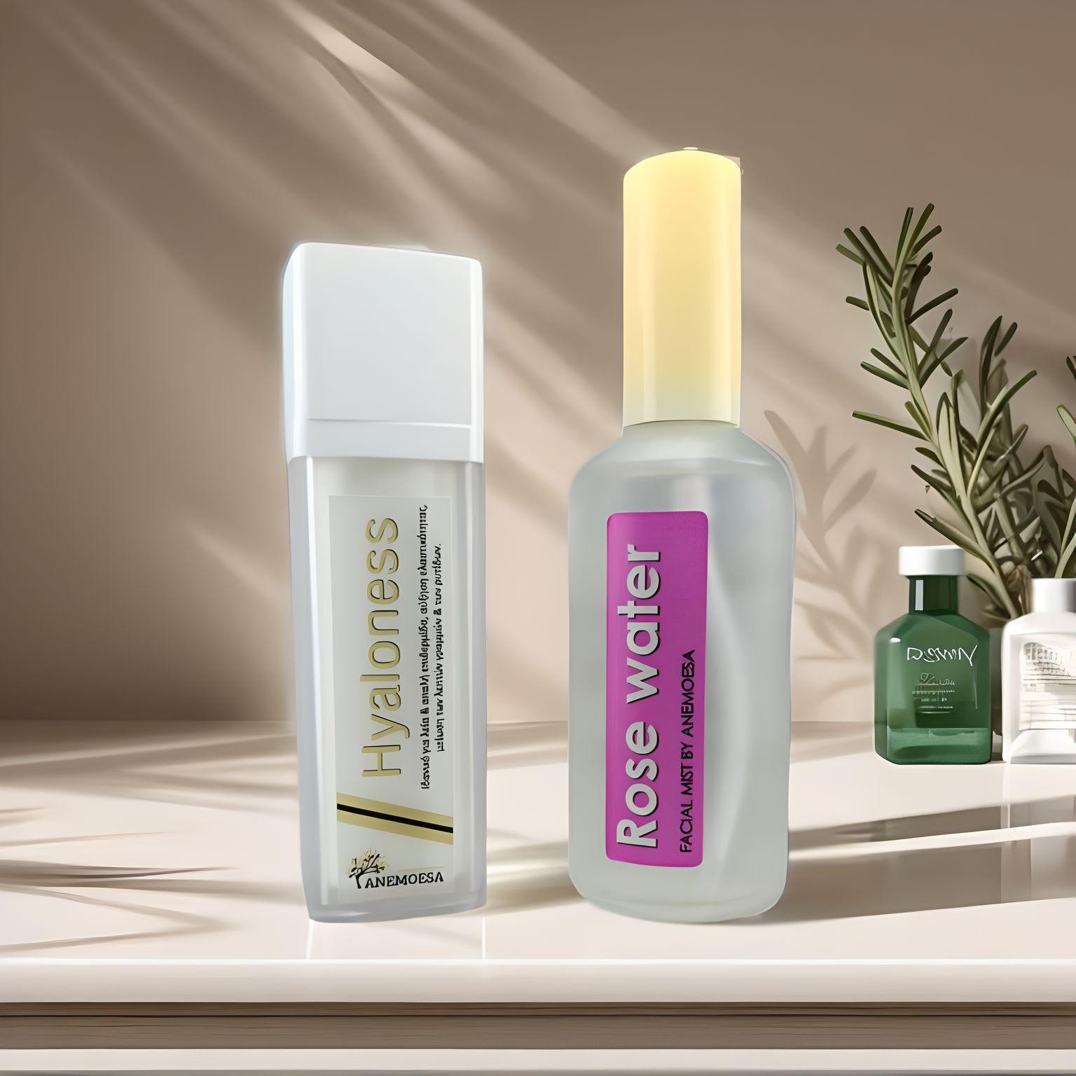 Σετ Ενυδάτωσης – Hyaloness & Rose Water Facial Mist